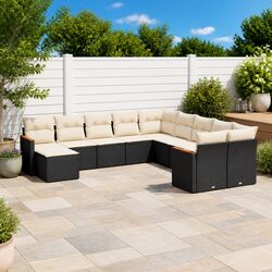 Specifications of 11-Piece Outdoor Modular Rattan Sofa Set