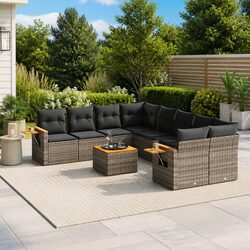 9 Piece Outdoor Sofa Set Specifications and Features