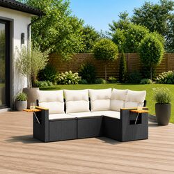 4 Piece Modular Garden Sofa Set: Specifications & Features