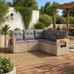 5 Piece Garden Sofa Set: Specs & Features Overview