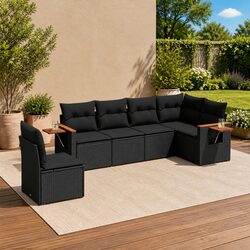 Specifications of 6 Piece Modular Garden Sofa Set
