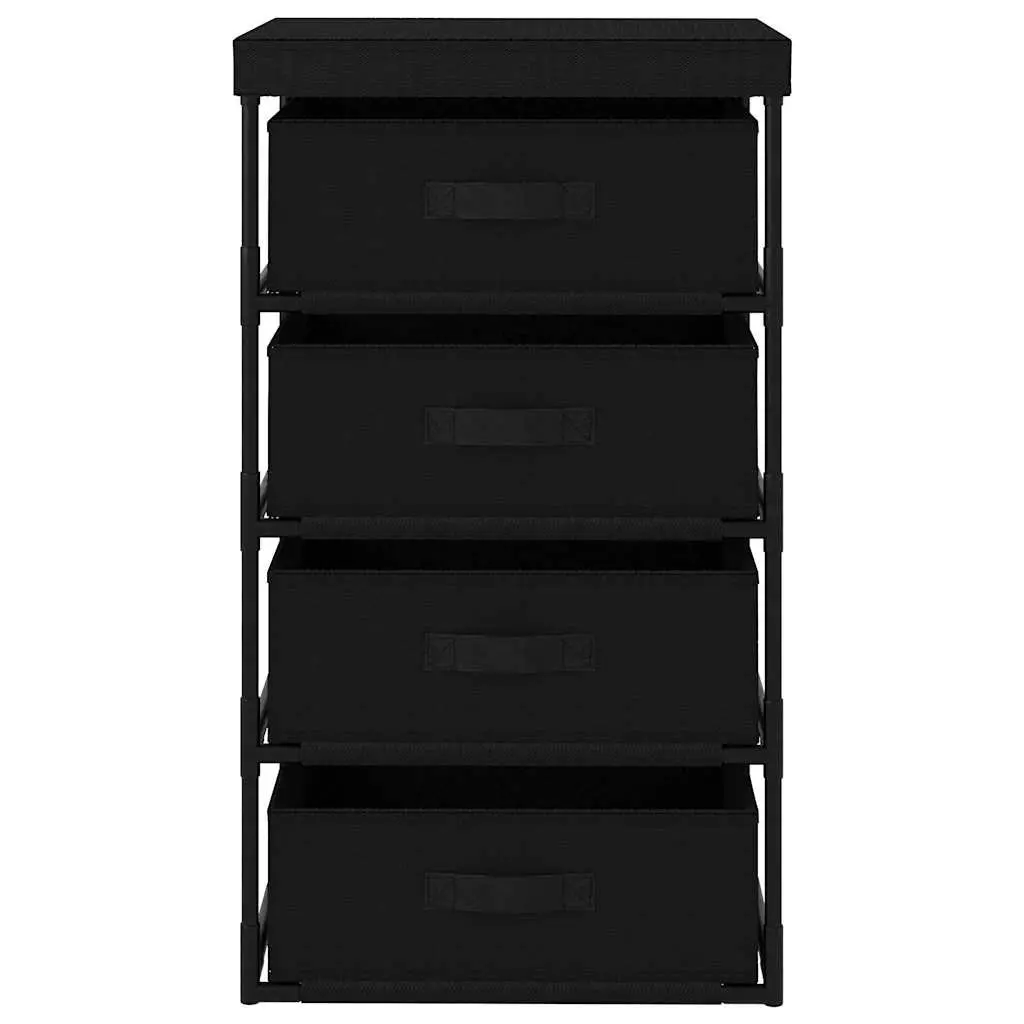 4-Basket Steel Frame Storage Rack
