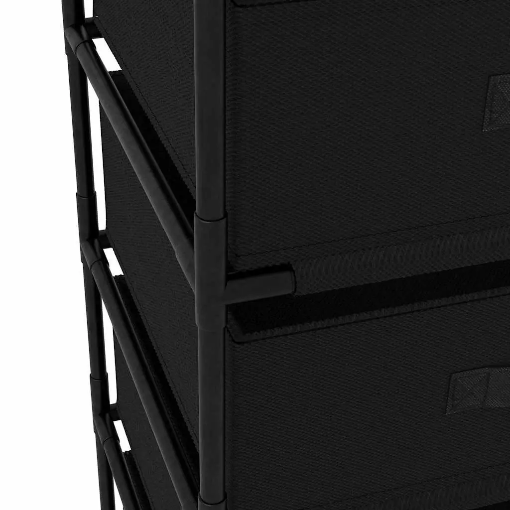 4-Basket Steel Frame Storage Rack