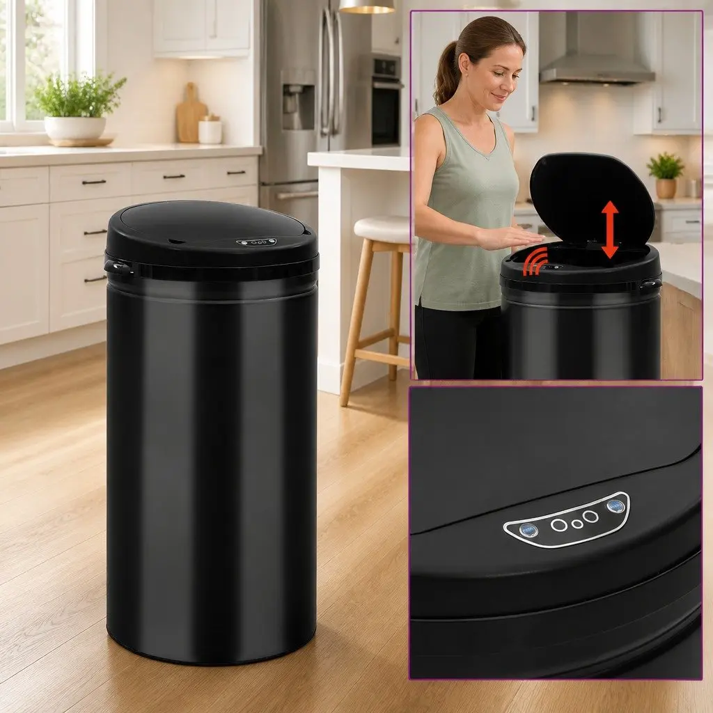 40L Touch-Free Sensor Dustbin