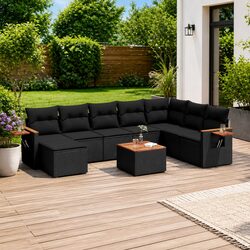 Specifications of 9 Piece Garden Sofa Set Modular Design