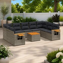 Specifications of the 10-Piece Outdoor Garden Sofa Set