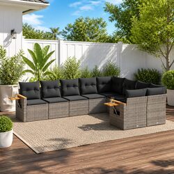 9 Piece Modular Garden Sofa Set Specifications and Features