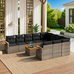 Specifications of the 11 Piece Grey Outdoor Sofa Set