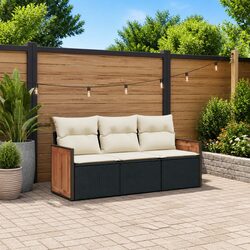 3 Piece Outdoor Sofa Set - Dimensions and Materials