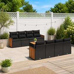 Specifications of the 9 Piece Garden Sofa Set