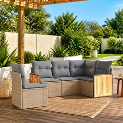 5-Piece Modular Garden Sofa Set Specifications