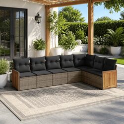 7 Piece Garden Sofa Set - Specifications and Features