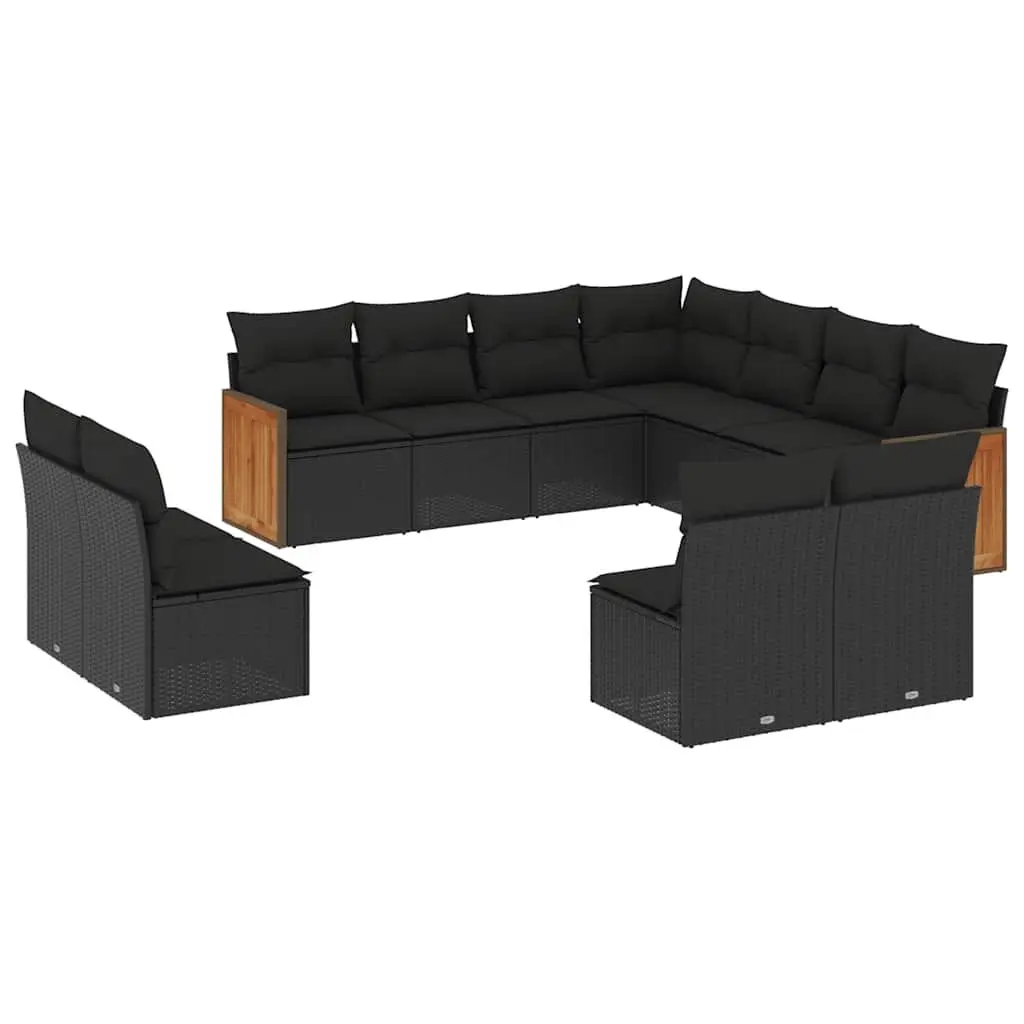 11 Piece Modular Garden Sofa Set