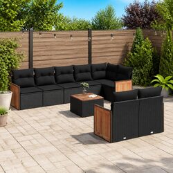 Specifications of 9 Piece Outdoor Garden Sofa Set
