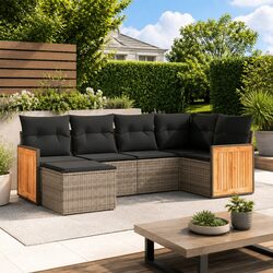 6-Piece Outdoor Sofa Set: Specs and Features Overview