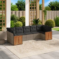 Specifications of the 7 Piece Outdoor Sofa Set in Grey
