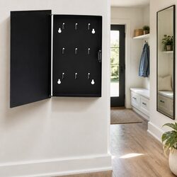 Key Box with Magnetic Board Dimensions 30x20x4 cm