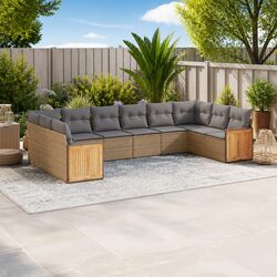 Garden Sofa Set 10 Pieces - Specs and Features Inside