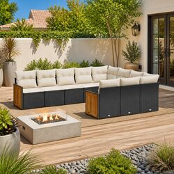 Modular 10 Piece Garden Sofa Set Specifications