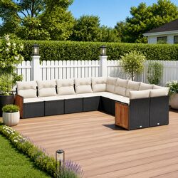 10 Piece Modular Garden Sofa Set - Specs & Features