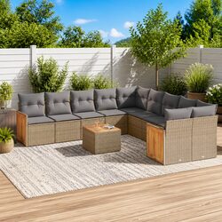 11 Piece Modular Sofa Set in Beige – Specs and Features