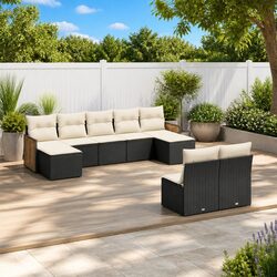 Specifications of 9 Piece Modular Garden Sofa Set