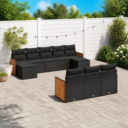 10 Piece Garden Sofa Set: Specs and Features