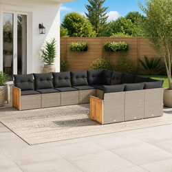 Specifications of 11 Piece Outdoor Garden Sofa Set