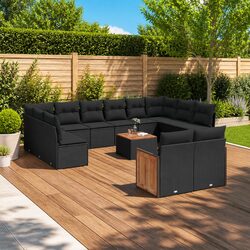 Specifications of 13-Piece Modular Garden Sofa Set