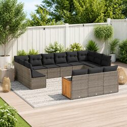 Specifications of the 13 Piece Grey Outdoor Sofa Set