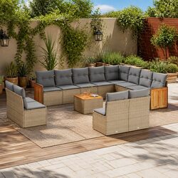 13 Piece Garden Sofa Set: Dimensions, Materials, and More