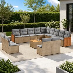 Garden Sofa Set 14-Piece Outdoor Furniture Specifications