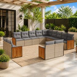 Detailed Specifications for 13 Piece Modular Lounge Set