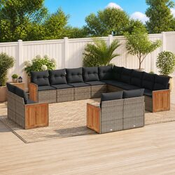 Specifications of 13-Piece Modular Garden Sofa Set