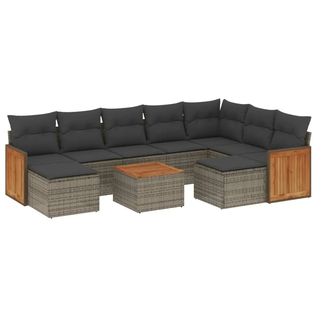 10-Piece Modular Garden Sofa Set