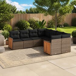 Specifications of the 8 Piece Garden Sofa Set