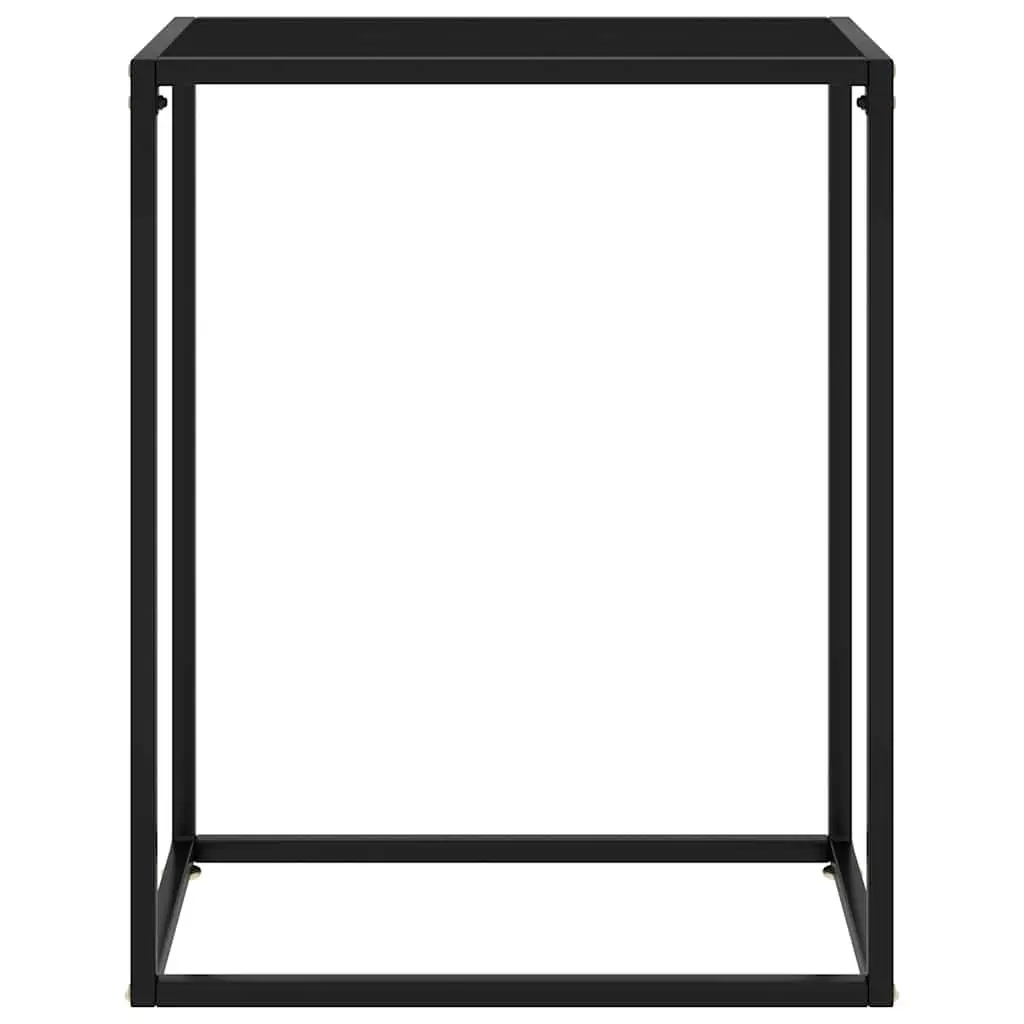 Console Table with Glass Top