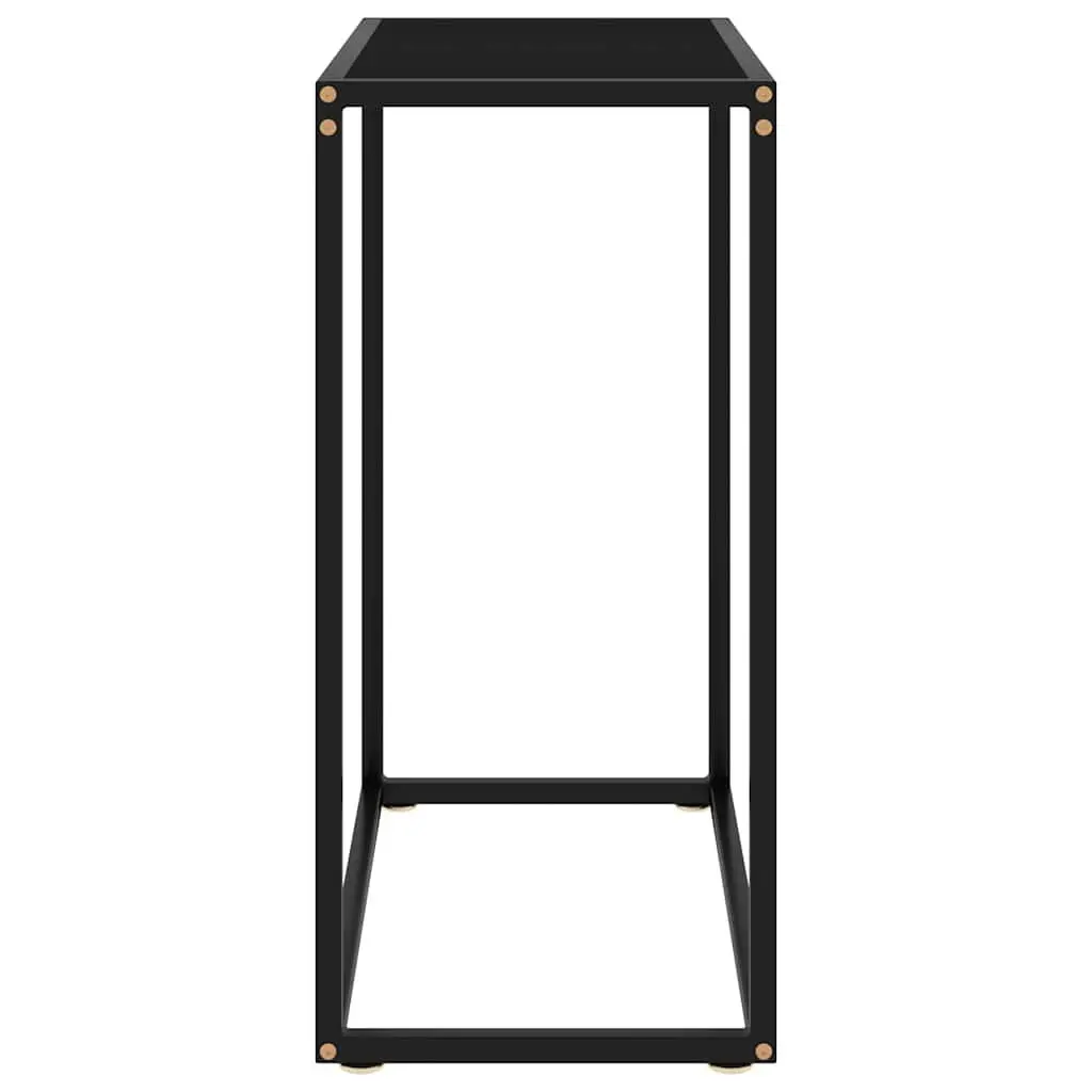 Console Table with Glass Top