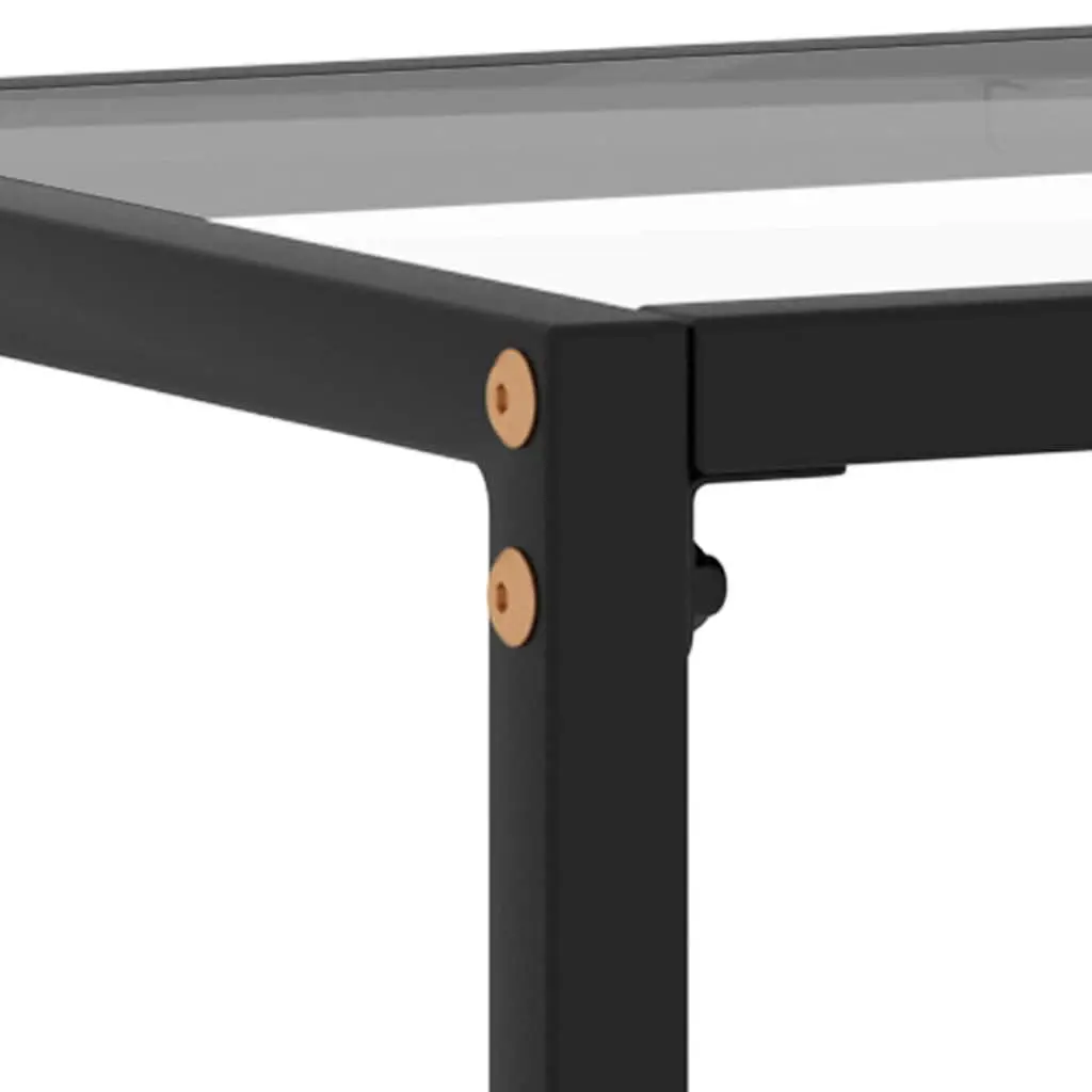 Glass Console Table End Table Side Accent Living Room Modern Furniture