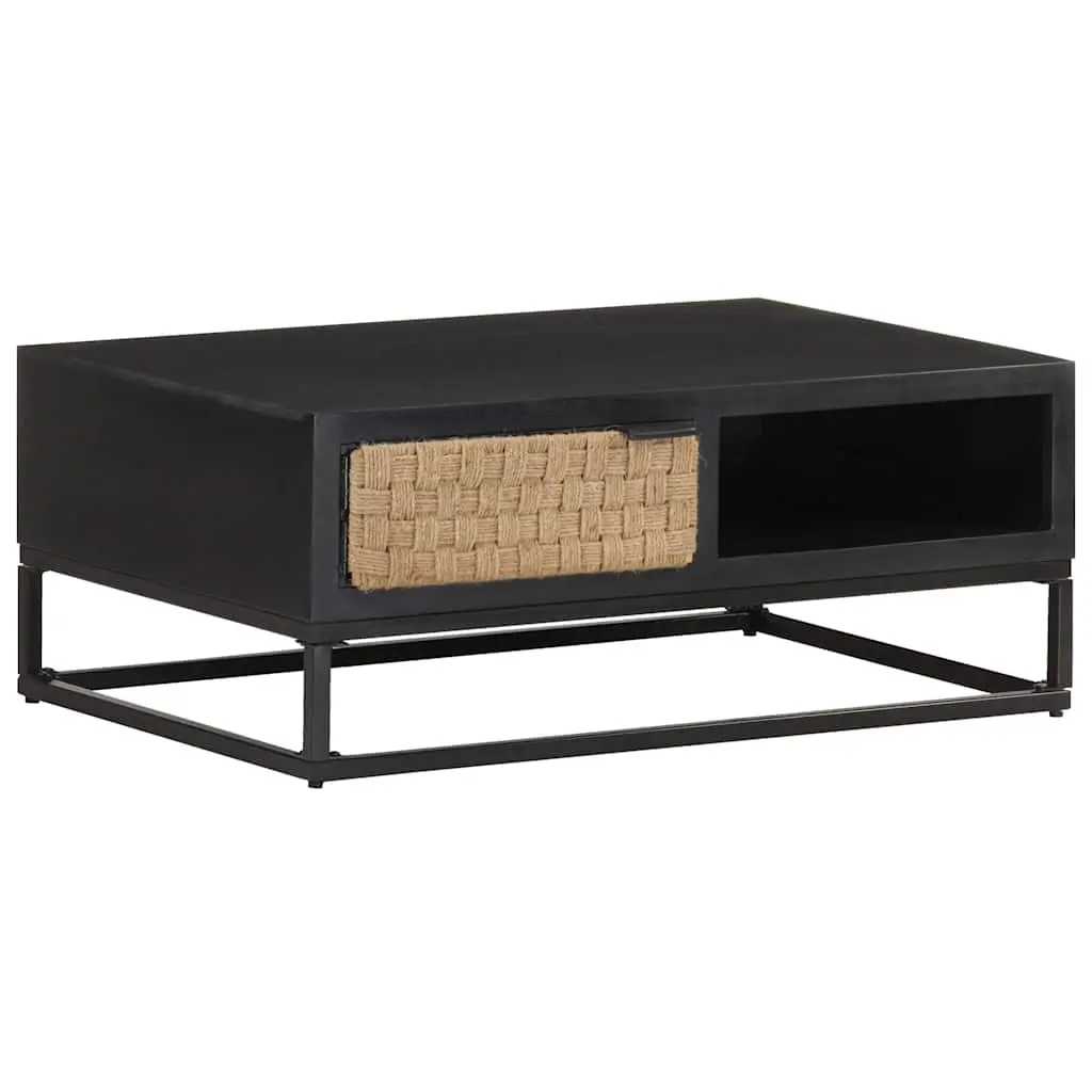 Coffee Table Living Room 90x60x35cm Storage Compartment Door