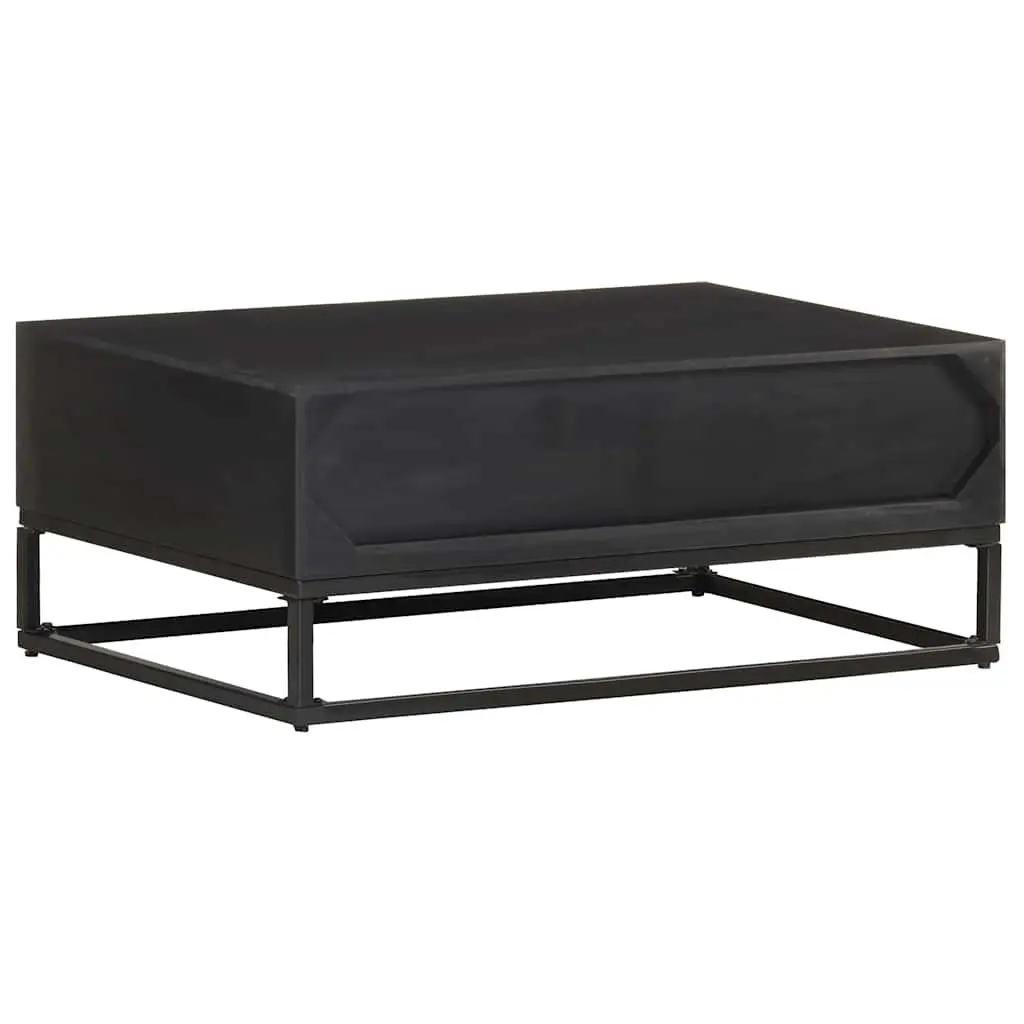 Coffee Table Living Room 90x60x35cm Storage Compartment Door