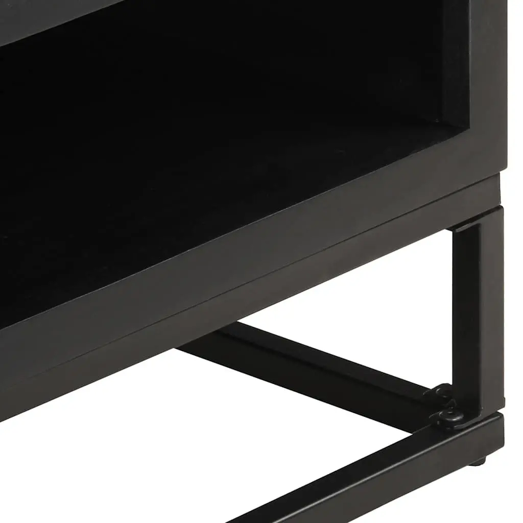 Coffee Table Living Room 90x60x35cm Storage Compartment Door
