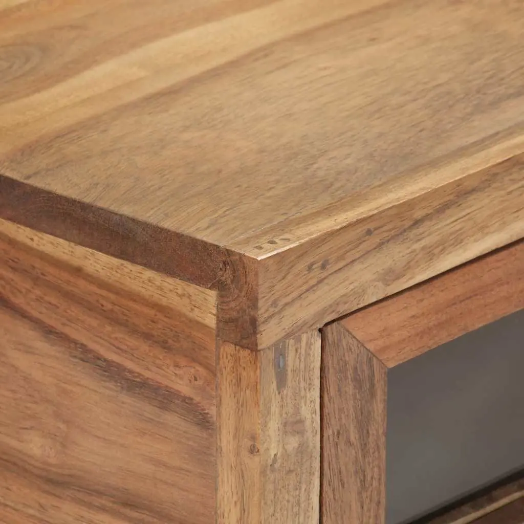 Console Table Entryway 90x35x76 cm Solid Acacia Wood with Drawers