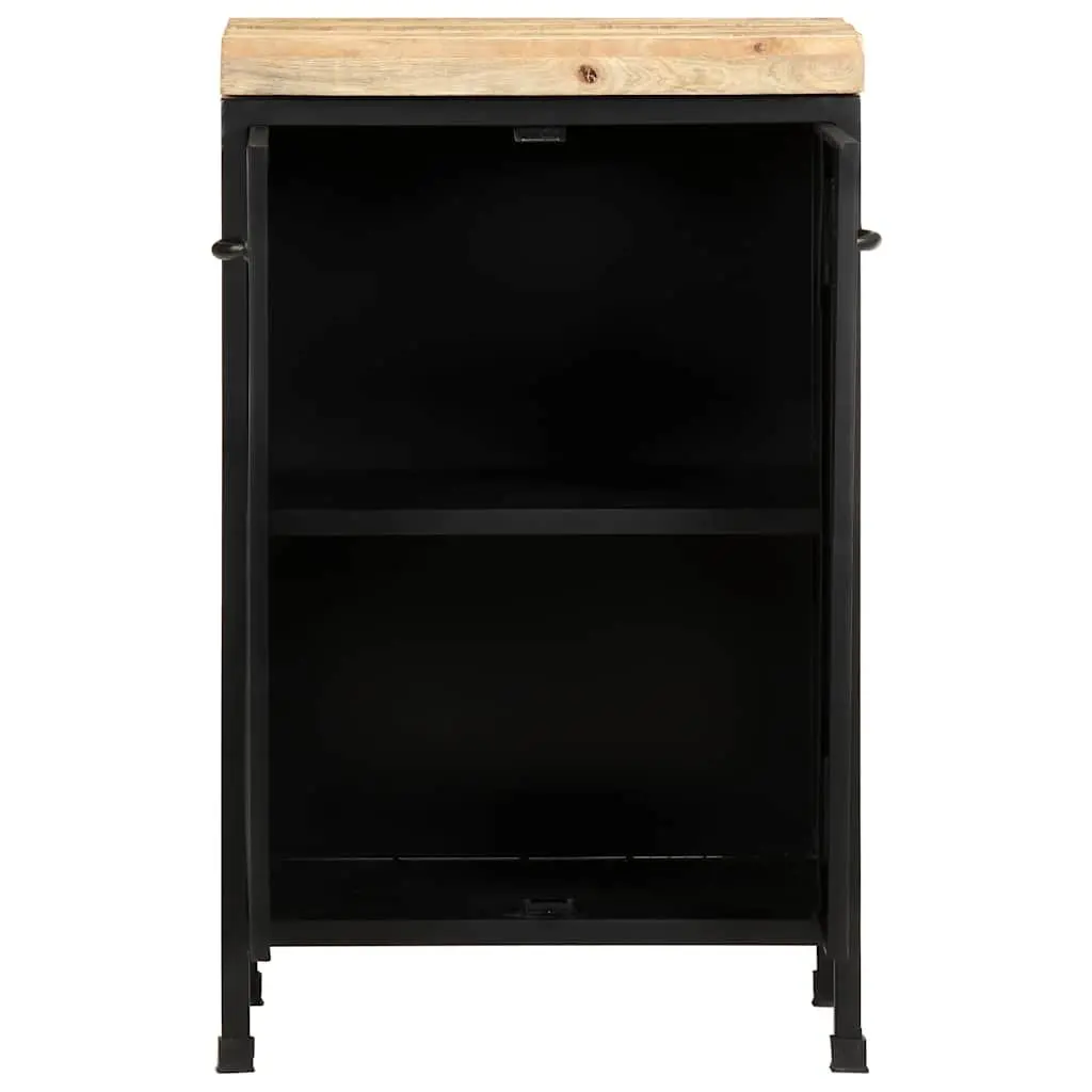 47x35x76 cm Brown Sideboard with Doors