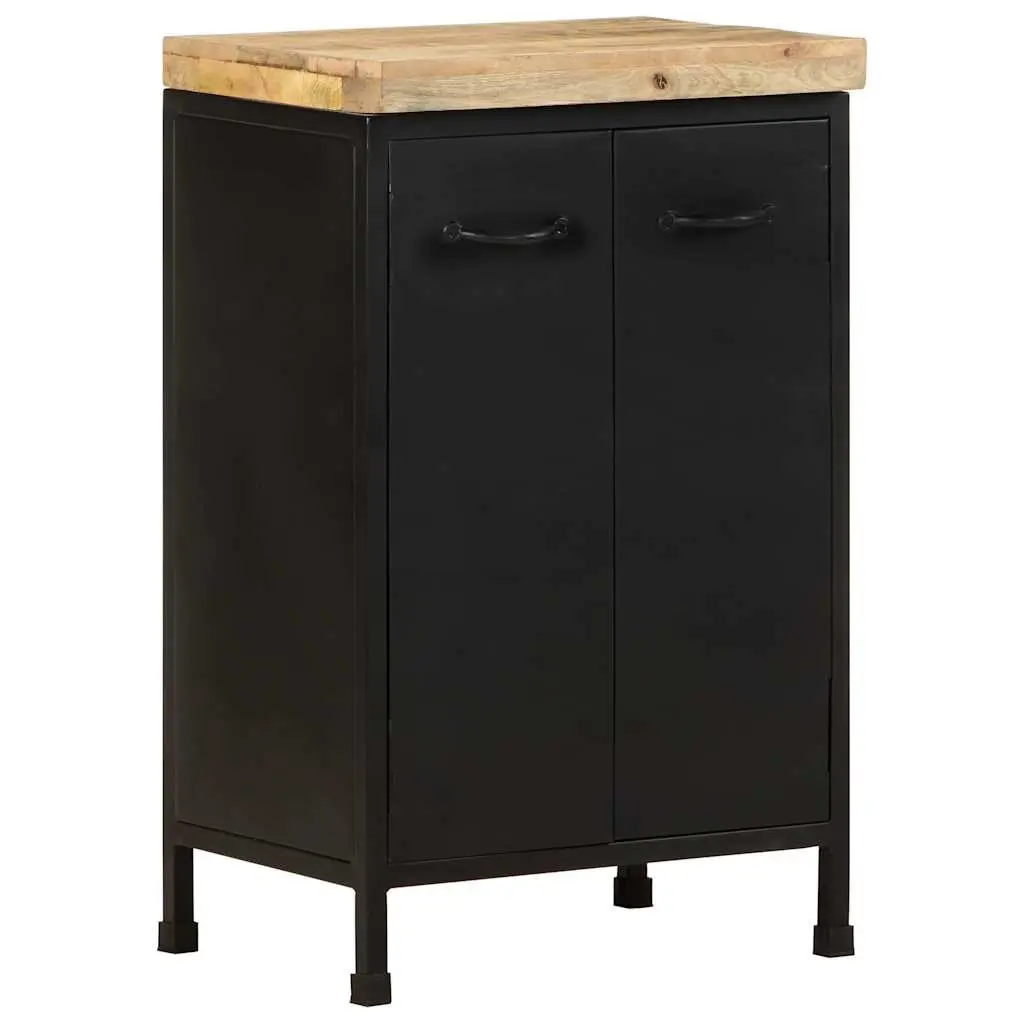 47x35x76 cm Brown Sideboard with Doors