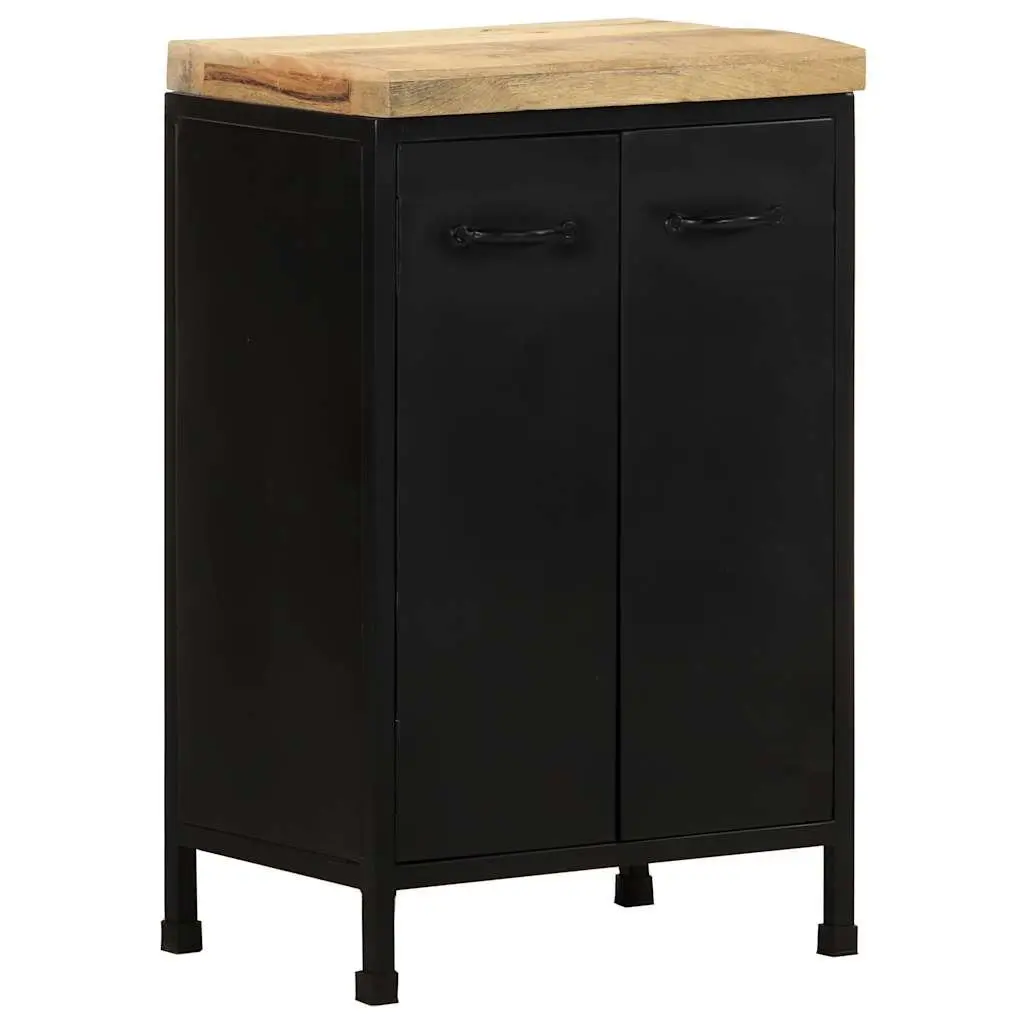 47x35x76 cm Brown Sideboard with Doors
