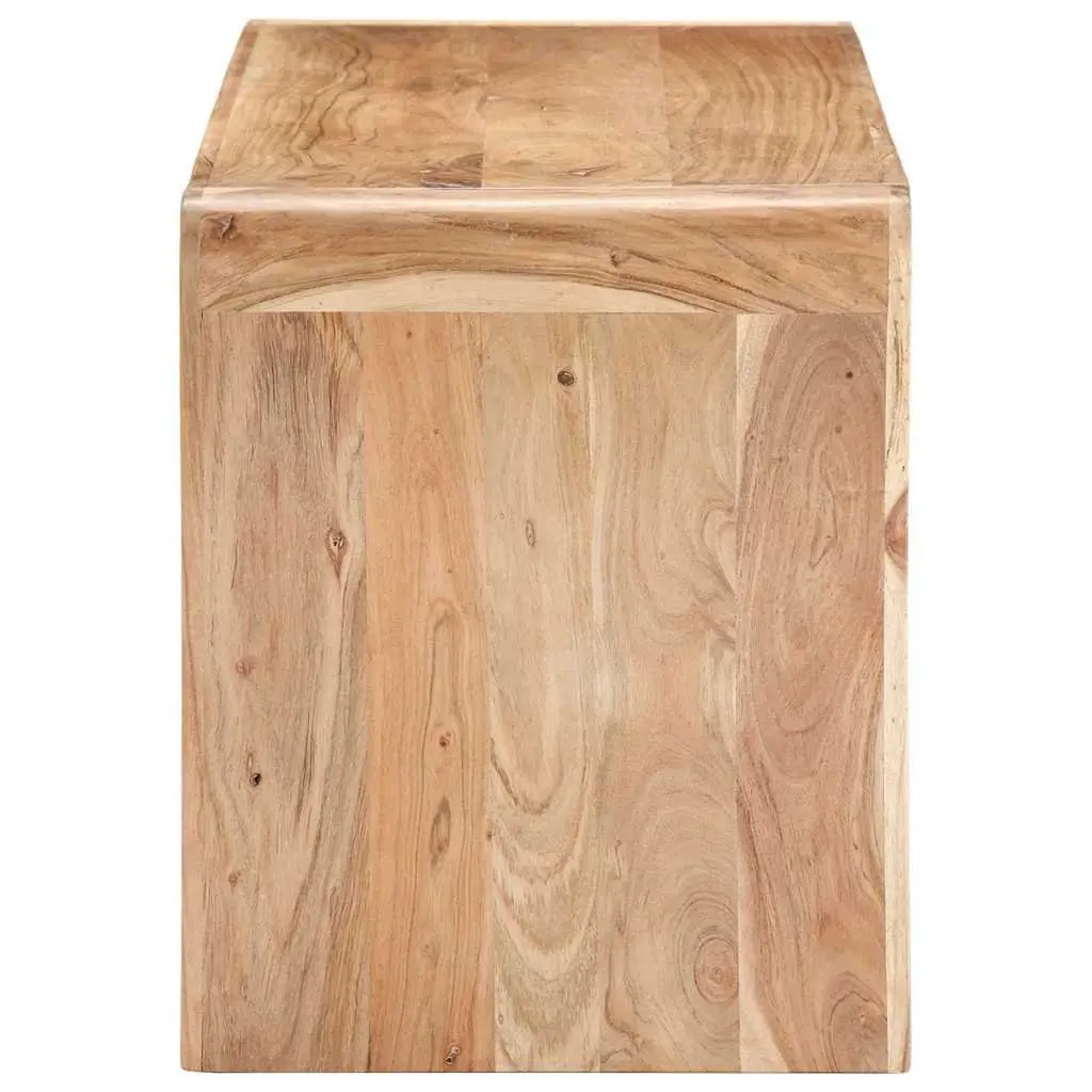 Dining Bench for Kitchen Hall Entryway 110x38x46cm Solid Acacia Wood