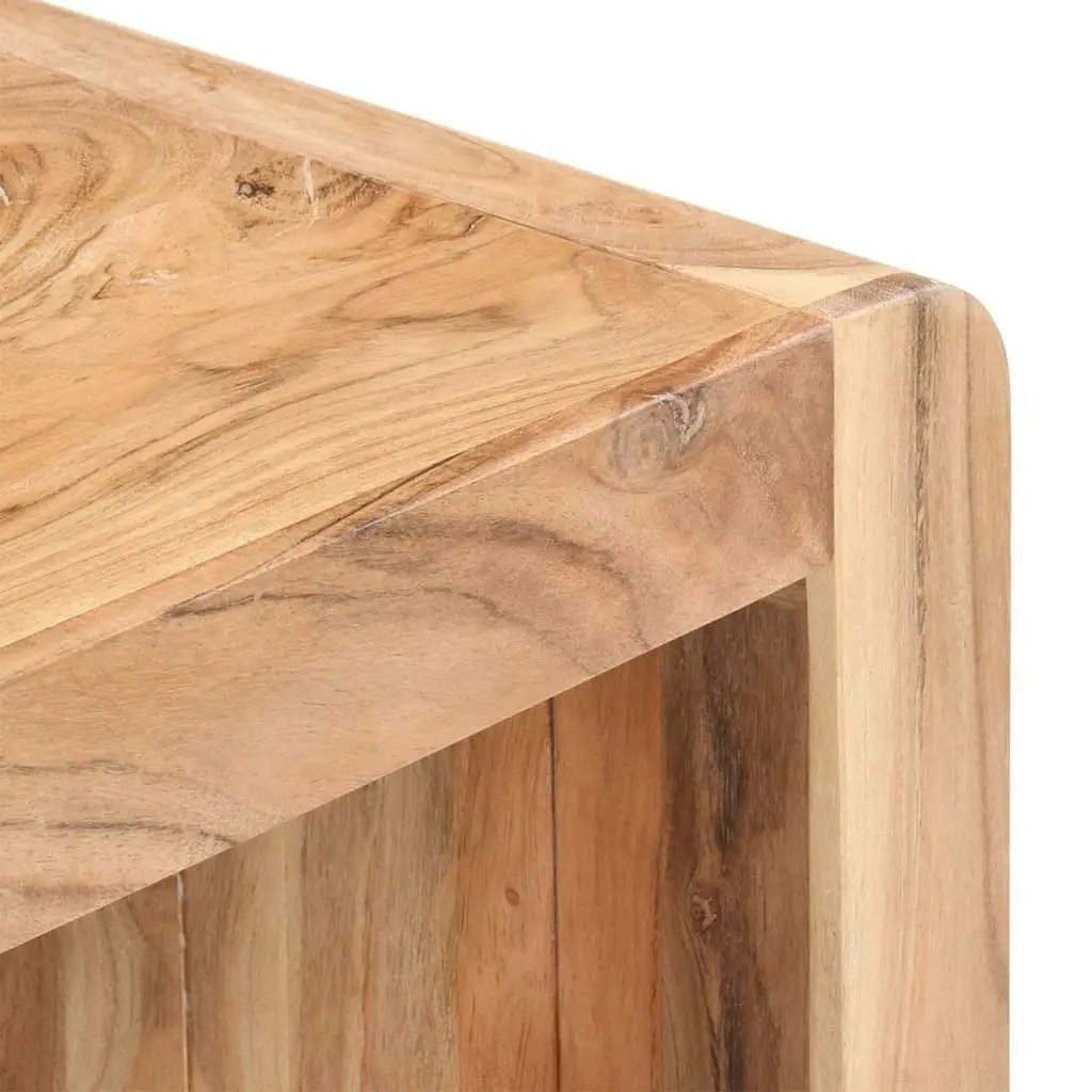Dining Bench for Kitchen Hall Entryway 110x38x46cm Solid Acacia Wood