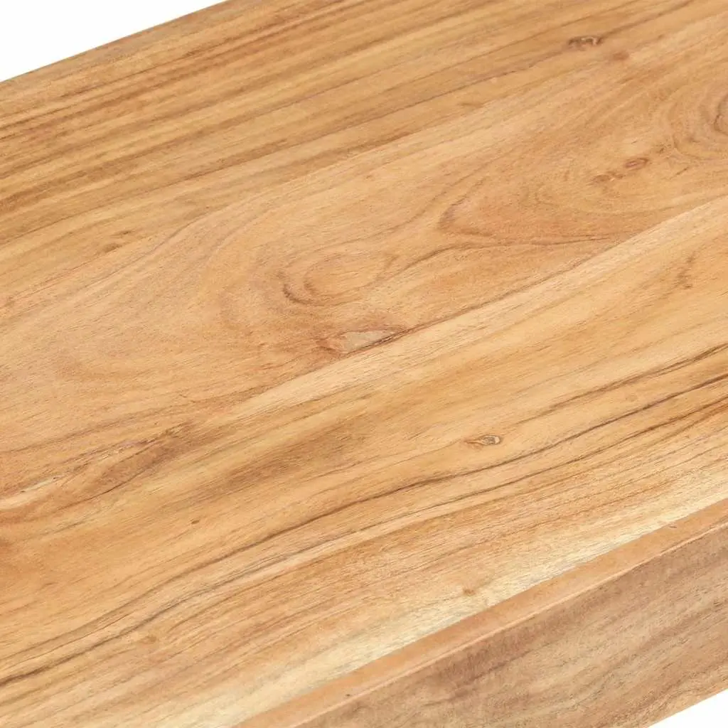 Dining Bench for Kitchen Hall Entryway 110x38x46cm Solid Acacia Wood
