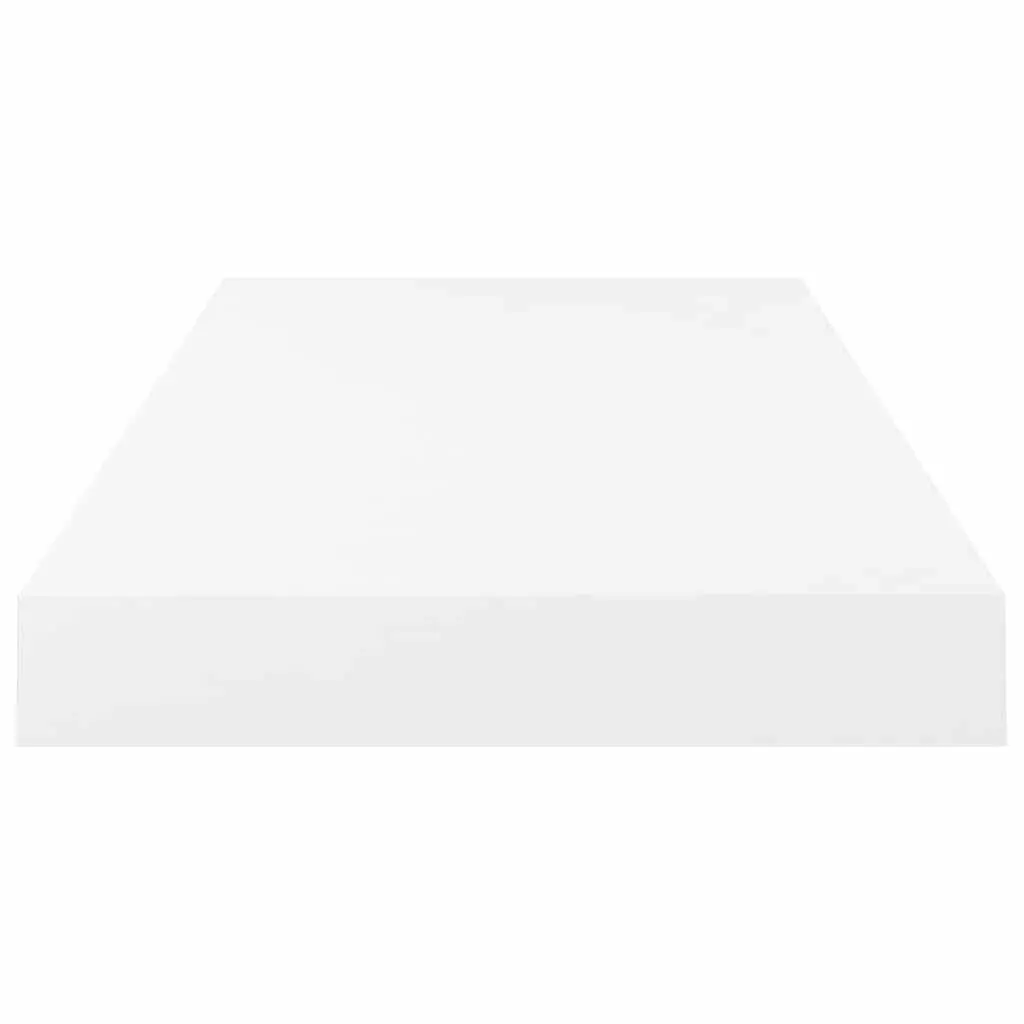 White Floating Wall Shelf Display